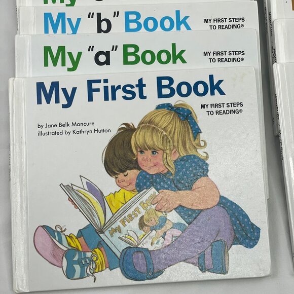 Moncure First Steps to Reading ABC Book Set Vintage Collectible 25 Hardcover - Picture 5 of 10